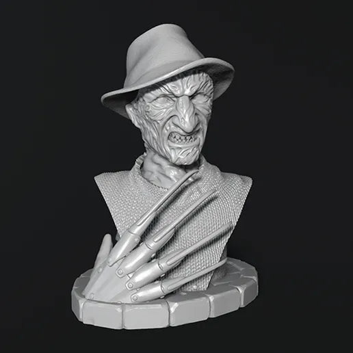 Freddy Bust 3D Resin Printed